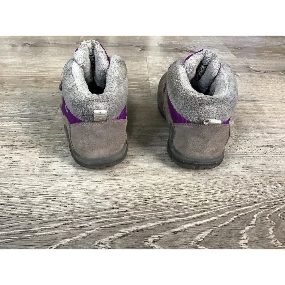 Keen Knotch Youth Size 4 Insulated Waterproof Purple Ankle Boots #1026738